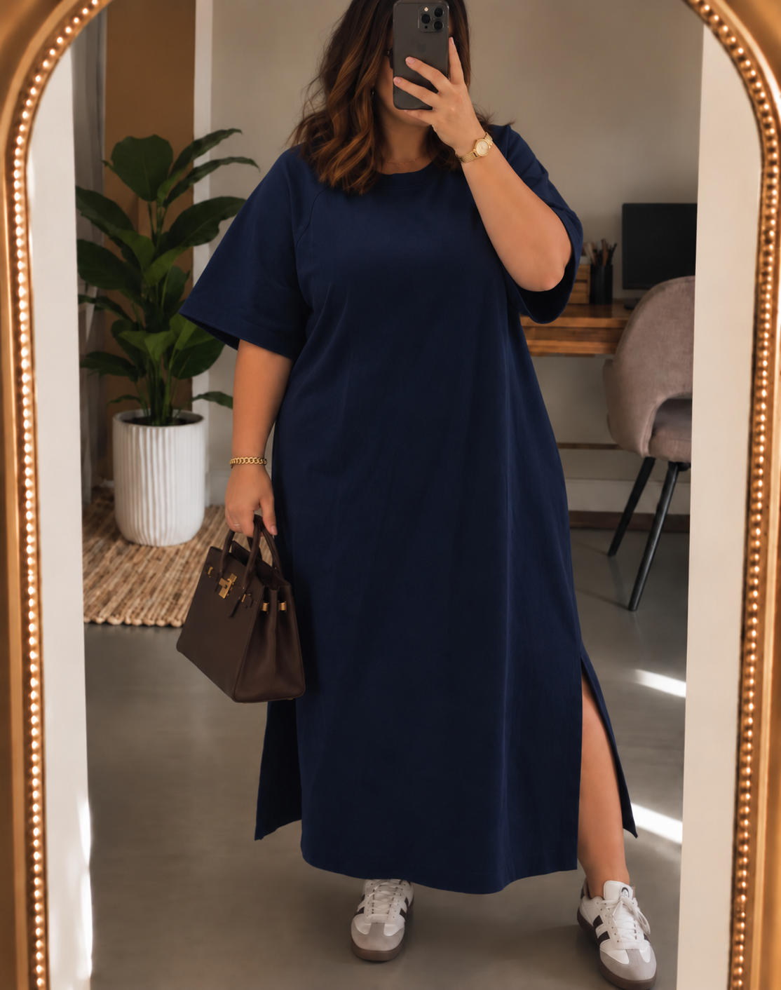 Robe Sweat Orélia – Grande Taille