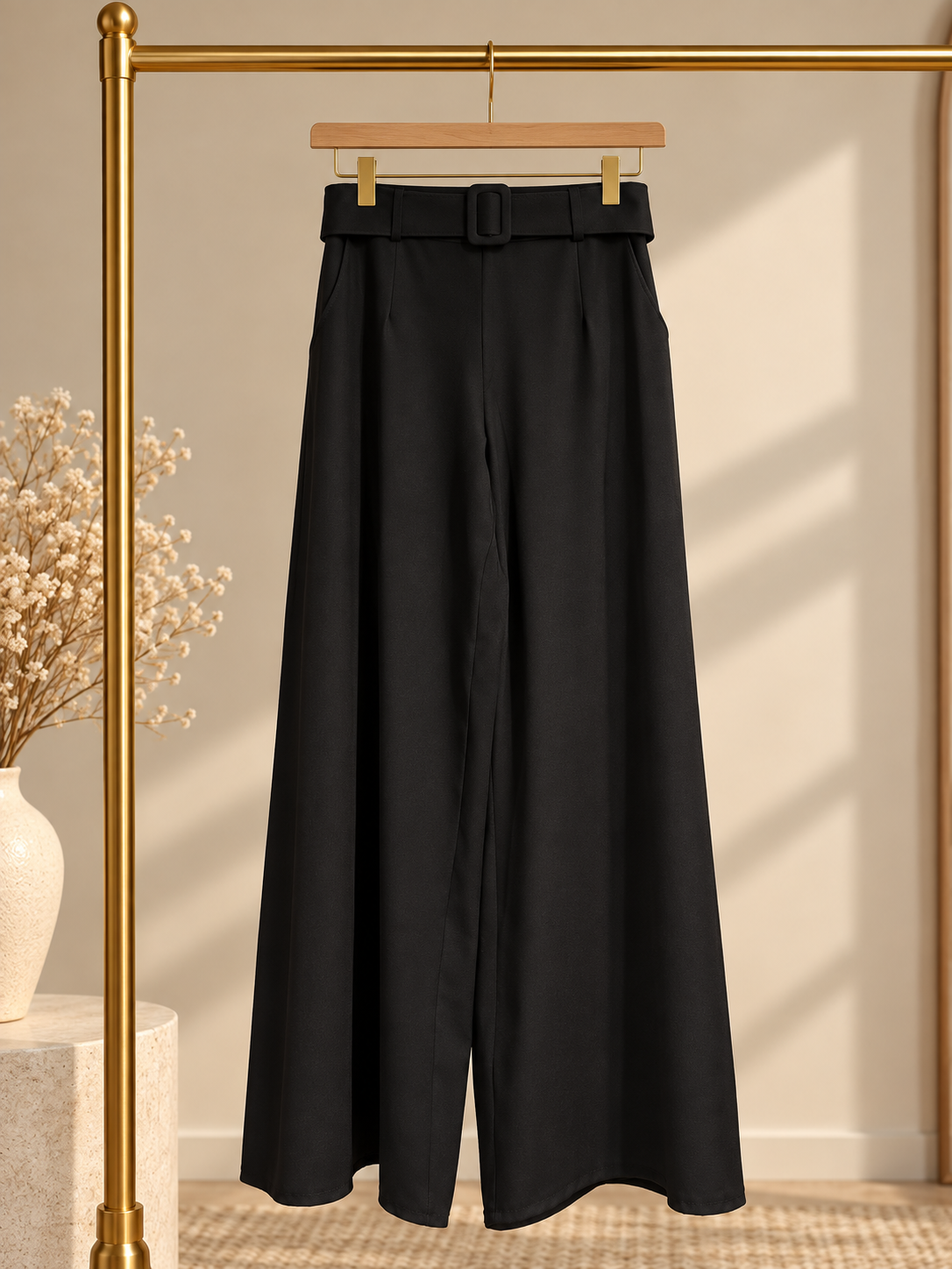 Pantalon Palazzo - Grande Taille